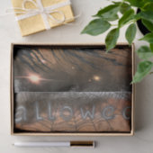 Donkere boze heks tissuepapier (Geschenk)