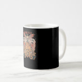 Donkere brand koffiemok (Voorkant rechts)