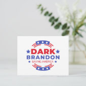 Donkere Brandon Briefkaart (Staand voorkant)