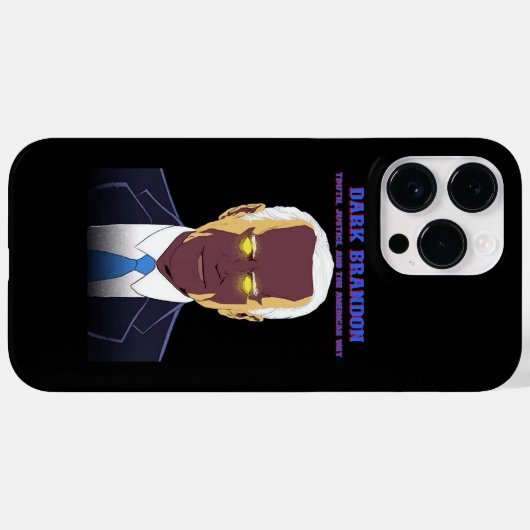Donkere Brandon Case-Mate iPhone Case (Achterkant (horizontaal))
