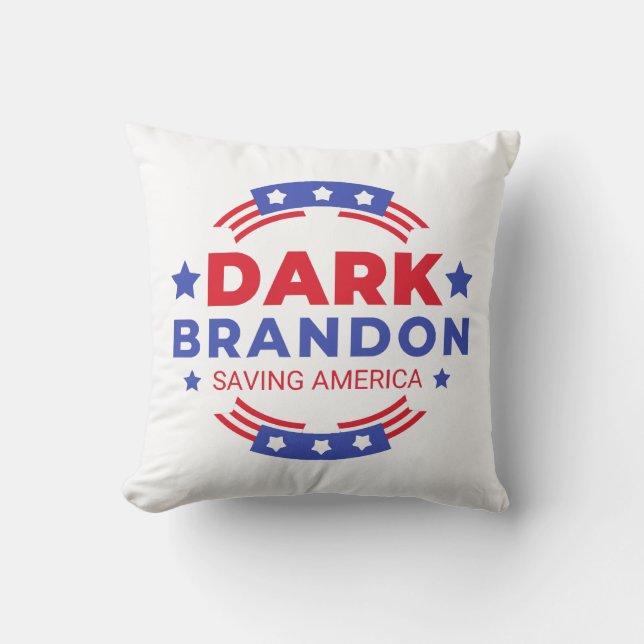 Donkere Brandon  Kussen (Voorkant)