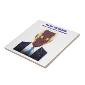 Donkere Brandon Tegeltje (Zijkant)