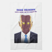Donkere Brandon Theedoek (Verticaal)