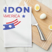 Donkere Brandon Theedoek (Quarter Fold)