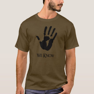 donkere broederschap bruin t-shirt