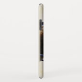 Donkere bruine Bay Trakehner Dressage Horse Case-Mate iPhone Case (Achterkant/rechts)