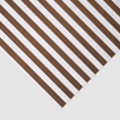 Donkere bruine en witte strepen tissuepapier (Detail)
