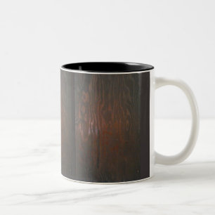 Donkere bruine koffie-Mok Tweekleurige Koffiemok