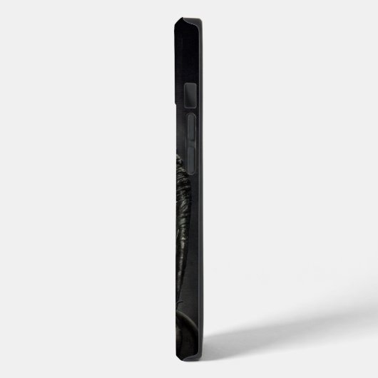 Donkere buitenaardse beelden van een oude Eldritch Case-Mate iPhone Case (Achterkant / Links)