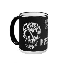 Donkere buren zwart en witte schedel Gift Idee