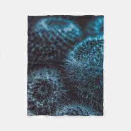 Donkere Cactus Fleece Deken