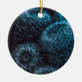 Donkere Cactus Keramisch Ornament (Voorkant)