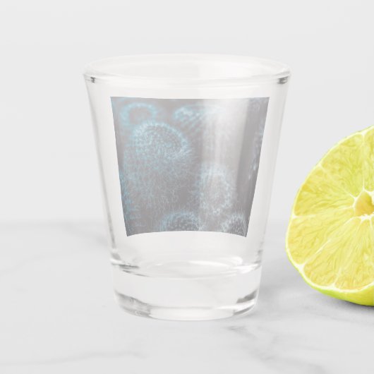 Donkere Cactus Shot Glas (Achterkant)