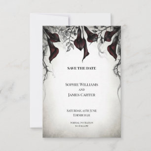 Donkere Calla Lelie Doorn Trouwdatum Bewaar de Dat Save The Date