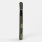 Donkere camouflage Case-Mate iPhone case (Achterkant/rechts)