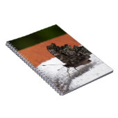 Donkere Camouflage Vlinder Notitieboek (Rechterzijde)