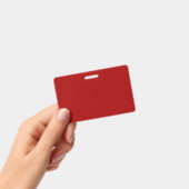 Donkere Candy Apple Rood Effen Kleur Badge (Handheld)