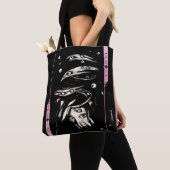 Donkere canvas tas (Dichtbij)