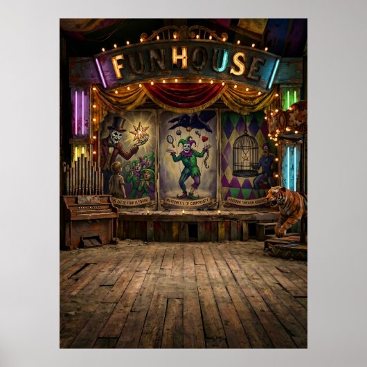 Donkere Carnaval Filosofie  Poster (Voorkant)