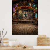 Donkere Carnaval Filosofie  Poster (Keuken)