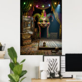 Donkere Carnaval Filosofie Poster (Thuiskantoor)