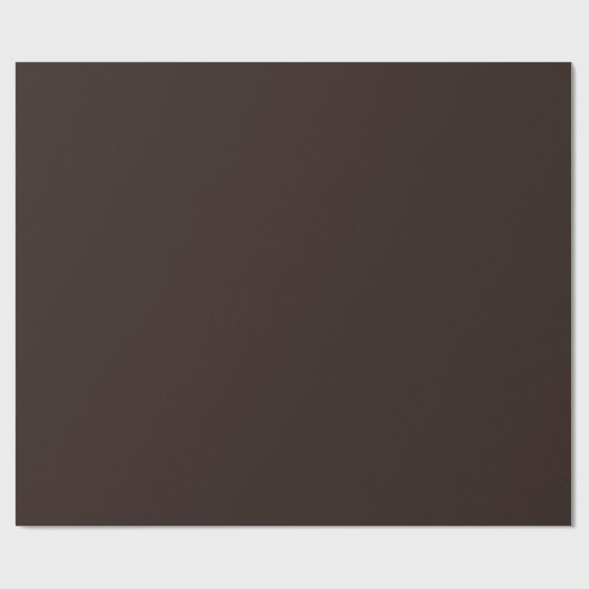 Donkere chocolade Brown Cadeaupapier (Vlak)