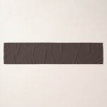 Donkere chocolade Brown Sjaal<br><div class="desc">Diepe, donkere, rijke chocolade-bruine kleur.</div>