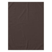 Donkere chocolade Brown Tafelkleed (Voorkant)