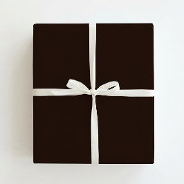 Donkere Chocolade, Effen Bruin, Donkerbruin Cadeaupapier