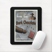 Donkere Chocolade Film Muismat (Met muis)