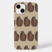 Donkere chocolade Ice Cream Popsiccs telefoondraag Case-Mate iPhone Case (Achterkant)