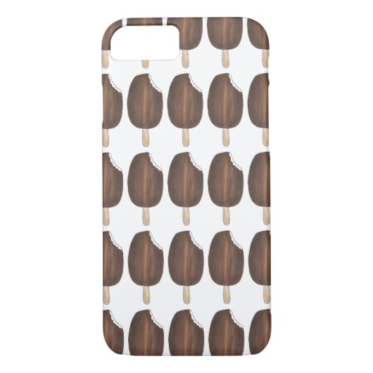 Donkere chocolade Ice Cream Popsiccs telefoondraag Case-Mate iPhone Case (Achterkant)