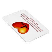 Donkere chocolade therapie magneet (Rechterzijde)