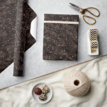 Donkere Chocoladebruine Rijke Glitterpatroon