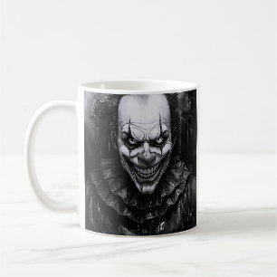 Donkere clown koffiemok