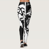 DONKERE CLOWNS LEGGINGS (Achterkant)