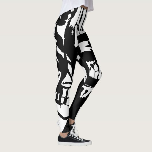 DONKERE CLOWNS LEGGINGS (Rechts)