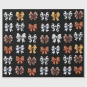 Donkere Coquette sportboog Cadeaupapier (Vlak)