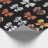 Donkere Coquette sportboog Cadeaupapier (Hoek)