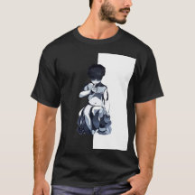 Donkere Cupid Mannen Unisex T-Shirt