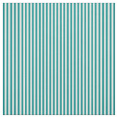 Donkere cyaan en Mint Cream Pattern van Stripes Stof (Swatch)