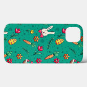 Donkere cyaan paashoes Case-Mate iPhone case (Achterkant (horizontaal))