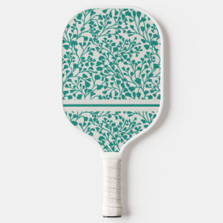 Donkere cyaan wijnstokken pickleball paddle
