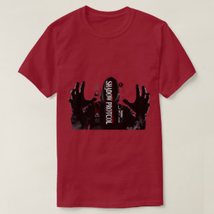 Donkere Cyberpunk Hacker Techwear T-Shirt
