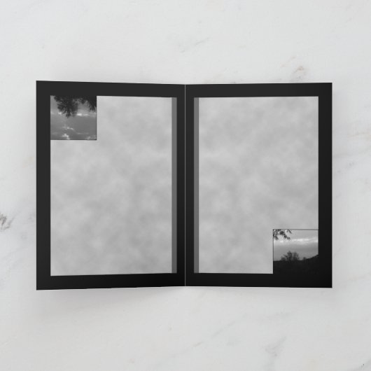 donkere dag kaart (Binnen)