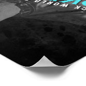 Donkere dagen door Athena Wright World Tour Poster (Hoek)