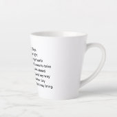 Donkere dagen koffie mok (Rechts)