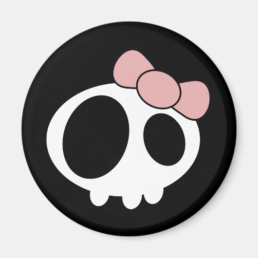 Donkere dame magneet (Voorkant)