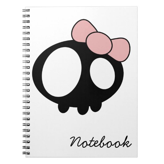 Donkere Dame Notitieboek (Voorkant)