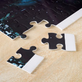 Donkere dampgolflandschap in Souls Legpuzzel (Zijkant)